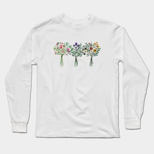 Wildflowers Trio Long Sleeve T-Shirt